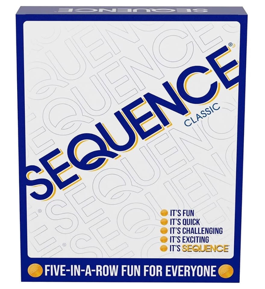 Sequence Game with Folding Board