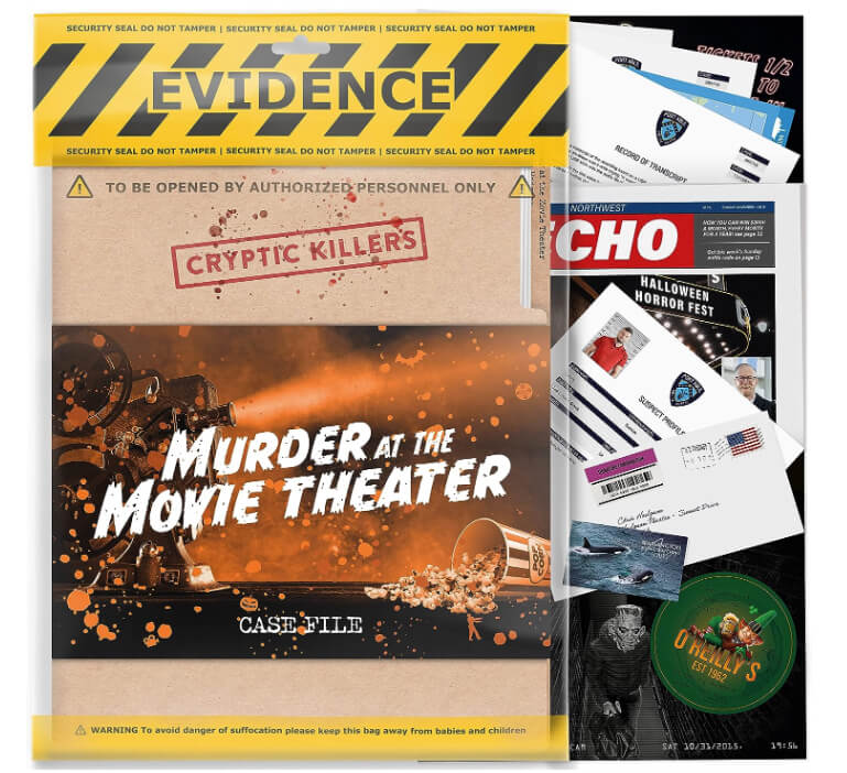 Unsolved Murder Mystery Board Game